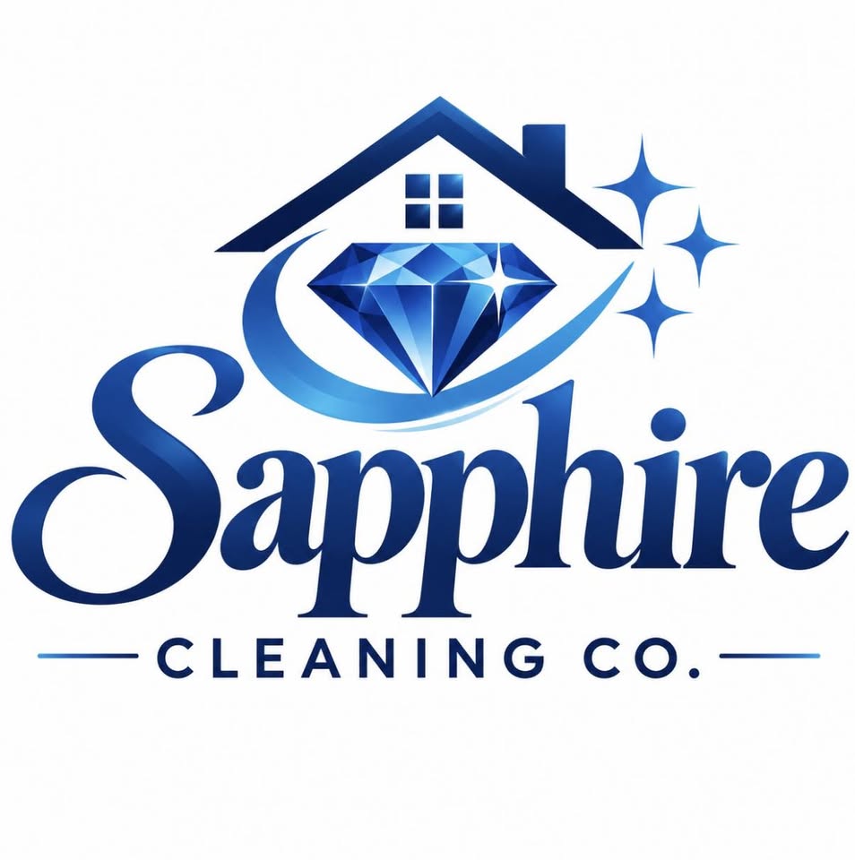 Sapphire Cleaning Co. logo